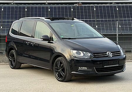 VW Sharan Volkswagen Exclusive DSG LED Pano AHK Leder DYN StandHeiz.