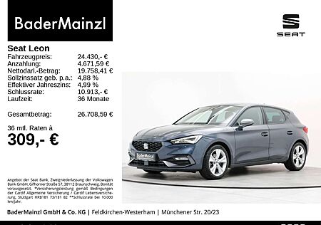 Seat Leon 1.5 TSI FR-Line Navi Kamera LED ACC Keyless