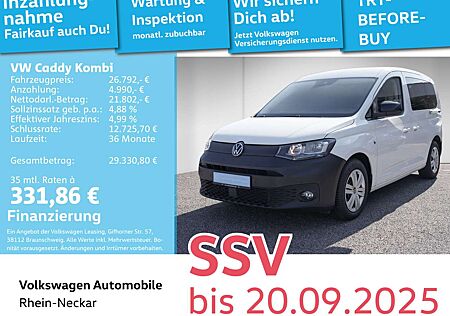 VW Caddy Volkswagen 2.0 TDI DSG AHK Navi PDC Klima ACC u