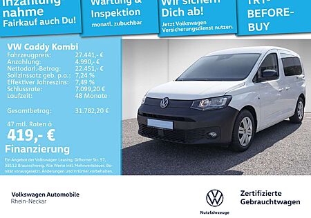 VW Caddy Volkswagen 2.0 TDI DSG AHK Navi PDC Klima ACC u