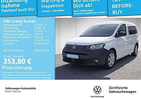 VW Caddy Volkswagen 2.0 TDI DSG AHK Navi PDC Klima ACC u