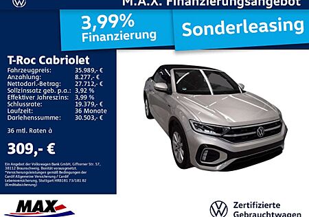 VW T-Roc Volkswagen 1.5 TSI DSG R-LINE STHZG+AHK+KAM