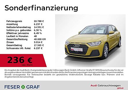 Audi A1 Sportback 25 TFSI S tronic Navi,Kamera,VC,SHZ