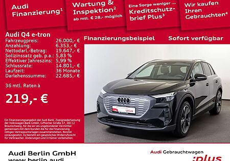 Audi Q4 e-tron 35 LED PDC VIRTUAL DAB
