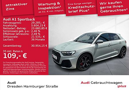 Audi A1 30 TFSI S line LED Navi SONOS ACC