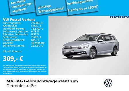 VW Passat Variant Volkswagen 2.0 TDI 4Mot. Business Navi IQ.Li