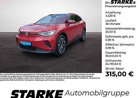 VW ID.4 Volkswagen Pure Performance mit Infotainment-Paket
