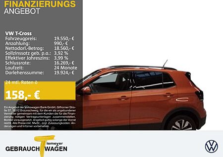 VW T-Cross Volkswagen 1.0 TSI MOVE NAVI SITZH PDC ALLWETTER