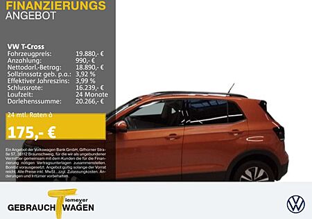 VW T-Cross Volkswagen 1.0 TSI MOVE NAVI SITZH PDC ALLWETTER