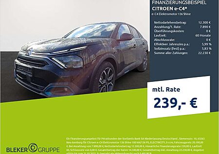 Citroën C4 Citroen Elektromotor 136 Shine