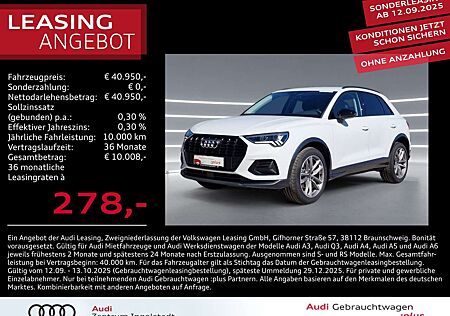 Audi Q3 35 TFSI LED AHK ACC NAVI virt. 19" advanced
