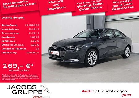 Audi A3 Limousine 35 TFSI advanced LED*AHK*R-Kamera *