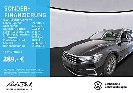 VW Passat Variant Volkswagen GTE 1.4 TSI DSG eHybrid, Navi, LE