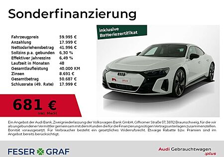Audi e-tron GT Matrix/HuD/Sitzbelüf/ACC/B&O/21 Zoll