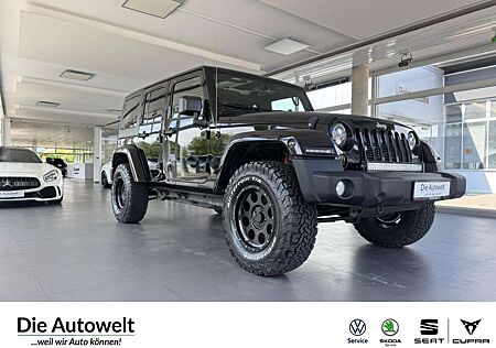 Jeep Wrangler Unlimited Sahara 2,8 AUT GRA LEDER SHZG