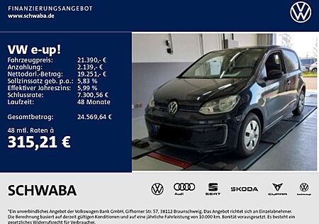 VW e-up! Volkswagen e-up! *Rückfahrk.*DAB+*Klima*16" LM * Tempomat*