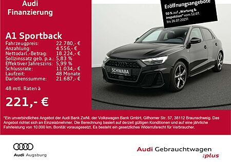 Audi A1 S line 30 TFSI S tr. LED*NAV*8-fach
