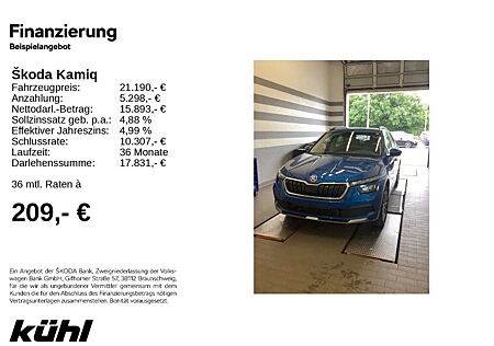 Skoda Kamiq 1.0 TSI Tour PDC