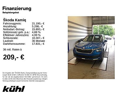 Skoda Kamiq 1.0 TSI Tour PDC