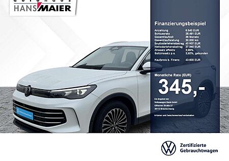 VW Tiguan Volkswagen eTSI Elegance DSG Nav AHK GJR LED ACC Kam
