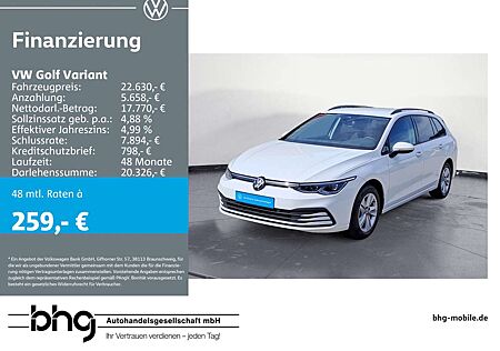 VW Golf Variant Volkswagen 2.0 TDI SCR Life Sitzheizung