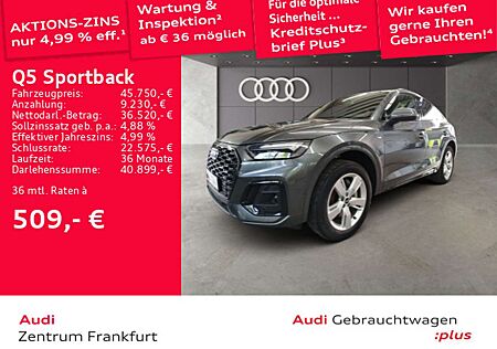 Audi Q5 Sportback 50 TDI quattro tiptronic S line LED