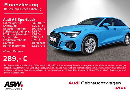 Audi A3 Sline 40 TFSI e Stronic LED RFK B&O