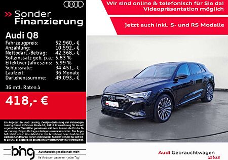 Audi Q8 e-tron Q8 advanced 50 e-tron quattro 250 k