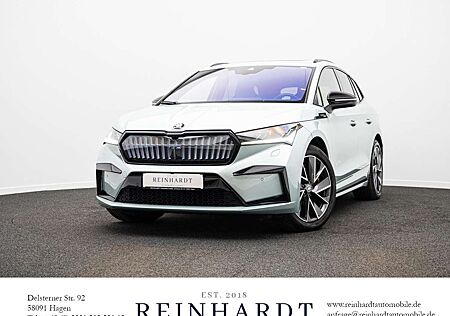 Skoda Enyaq gebraucht kaufen Skoda Enyaq 80x SPORTLINE/MTRX/ACC/HuD/PANO/360/WÄRMEP