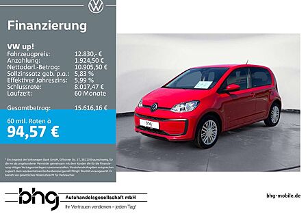 VW Up Volkswagen ! United Fahrerassistenzpaket GRA Kamera PDC