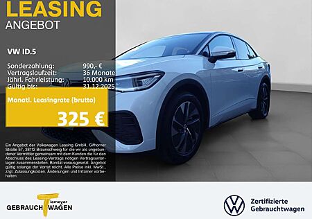VW ID.5 Volkswagen PRO PERFORMANCE WÄRMEPUMPE IQ.LIGHT AHK