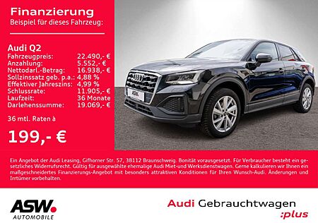 Audi Q2 35 1,5 TFSI Stronic LED NAVI RFK PDC SHZ