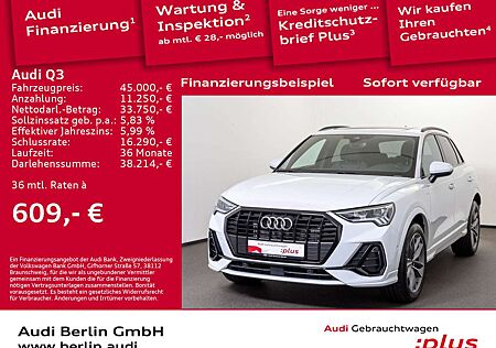 Audi Q3 S line 35 TDI S tronic NAVI PANO