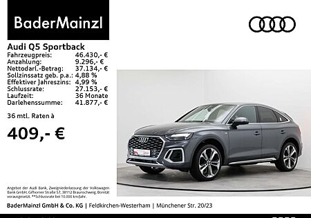 Audi Q5 45 TFSI quattro S line AHK Pano HUD