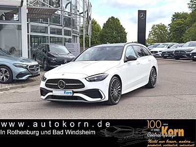 Mercedes-Benz C 220 d T Ed AMG PanoD AHK Night WinterP+M&S 18"
