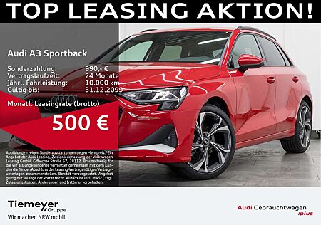 Audi A3 30 TFSI S LINE LM18 AHK ASSIST KAME
