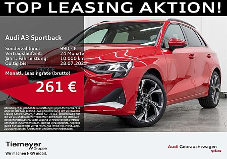 Audi A3 30 TFSI S LINE LM18 AHK ASSIST KAME