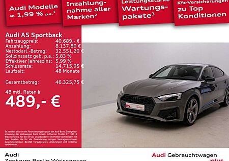 Audi A5 40 TFSI S-TRO*S-LINE*MATRIX*B&O*AHK