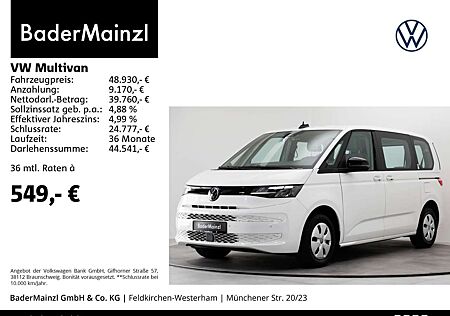 VW T7 Multivan Volkswagen 2.0 TDI DSG 7-Sitz ACC Navi LED