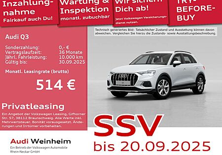 Audi Q3 TFSI LED Plus Kamera Navi S-tronic AHK vorb.