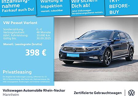 VW Passat Variant Volkswagen 2.0 TDI R-Line DSG Navi AHK Kamer