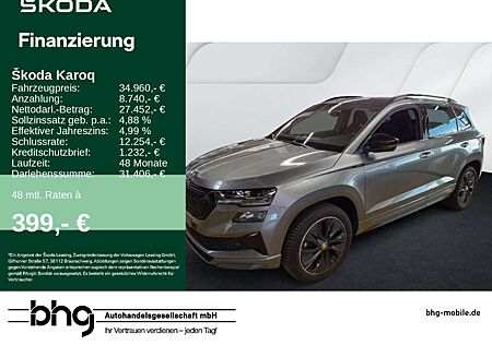 Skoda Karoq 2.0 TSI 4x4 DSG Sportline