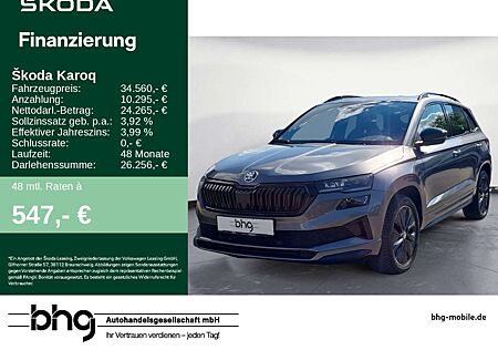 Skoda Karoq 2.0 TSI 4x4 DSG Sportline
