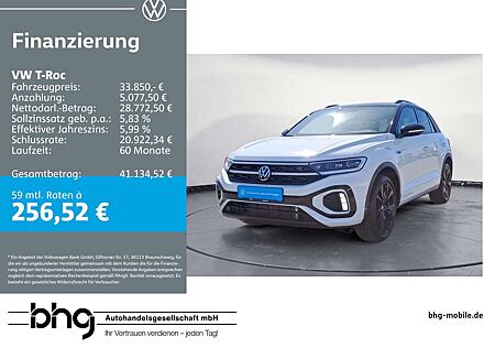 VW T-Roc Volkswagen 1.5 TSI DSG R-Line AHK Pano Navi Keyless