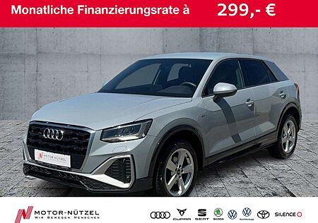 Audi Q2 30 TFSI S-LINE LED+NAVI+PDC+GRA+SHZ