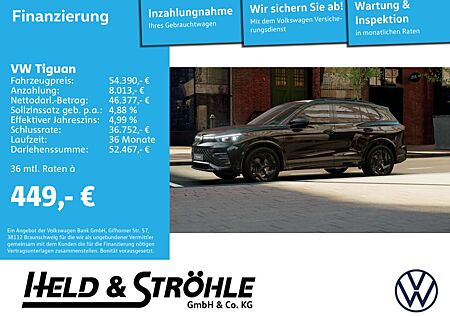 VW Tiguan Volkswagen R-Line Black 1.5 eHybrid DSG IQ AHK HARMA