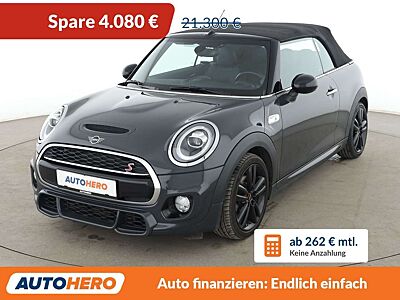 MINI Cooper S Cabrio Cooper S Aut.*NAVI*TEMPO*PDC*SHZ*LIM*ALU*