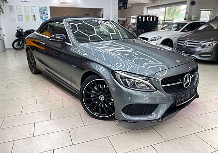 Mercedes-Benz C 200 Cabrio AMG Line Night Edition Navi Teilleder Keyle
