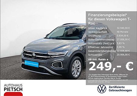 VW T-Roc Volkswagen 1.5 TSI Style LED AHK Navi Kamera