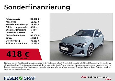 Audi A3 30 TFSI Matrix/ACC+Parken/AHK/Standh/SONOS/18 Zoll